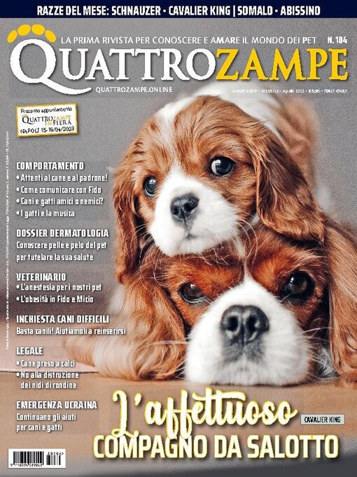 Title details for Quattrozampe by Edizioni Morelli srl - Available